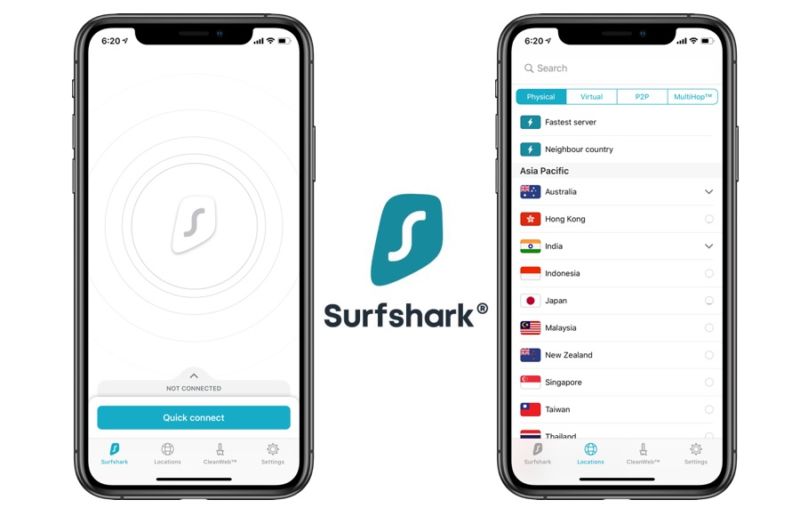 Surfshark VPN es una gran VPN iOS con características inteligentes[Revisión]