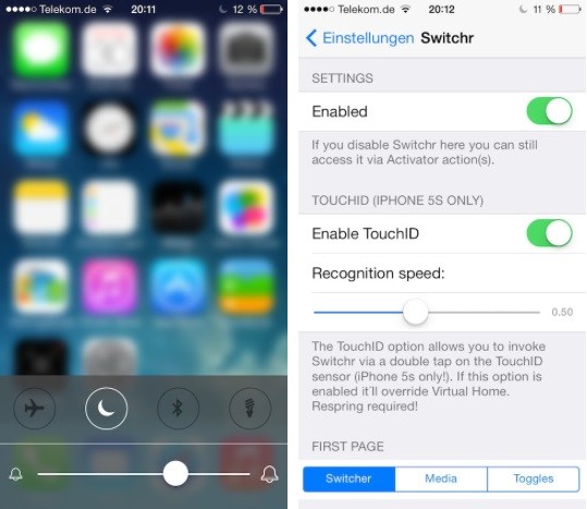 Switchr para iPhone trae a iOS 7 la multitarea original de tipo Auxo