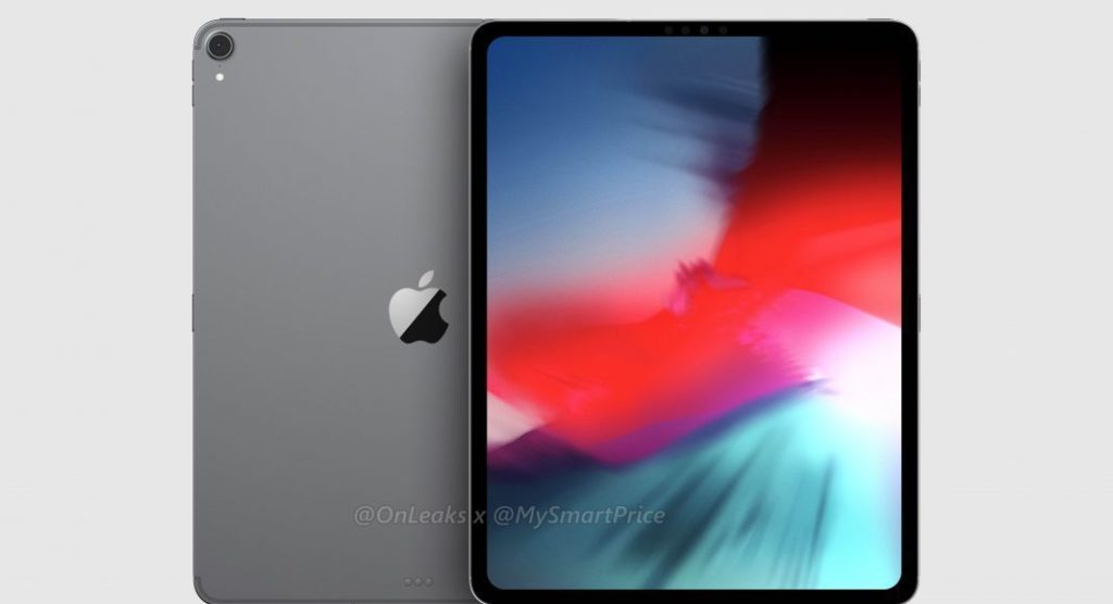 Un Renders muestra como se ve el iPad Pro 2018