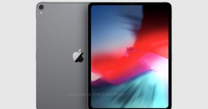 Un Renders muestra como se ve el iPad Pro 2018