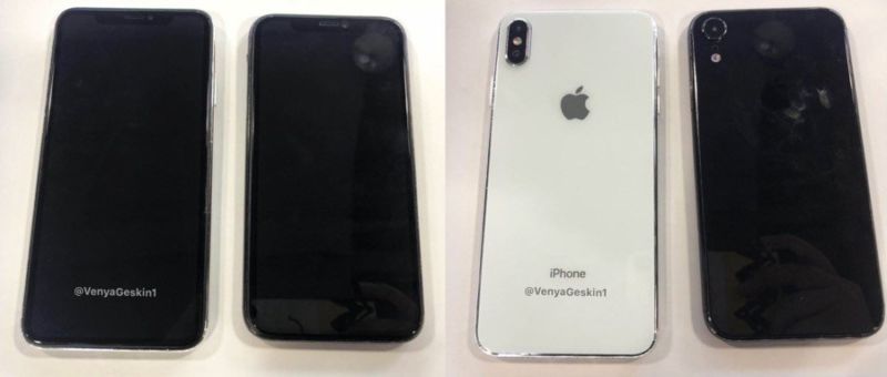 Unidades ficticias supuestamente mostrar el iPhone X Plus y el diseño LCD iPhone