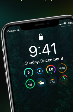 Complicaciones Ajustar añade watchOS Inspired Widgets a iPhone