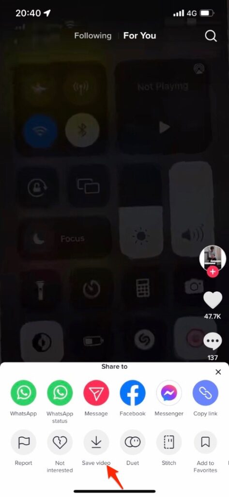 Cómo descargar videos de TikTok en iPhone con y sin marca de agua