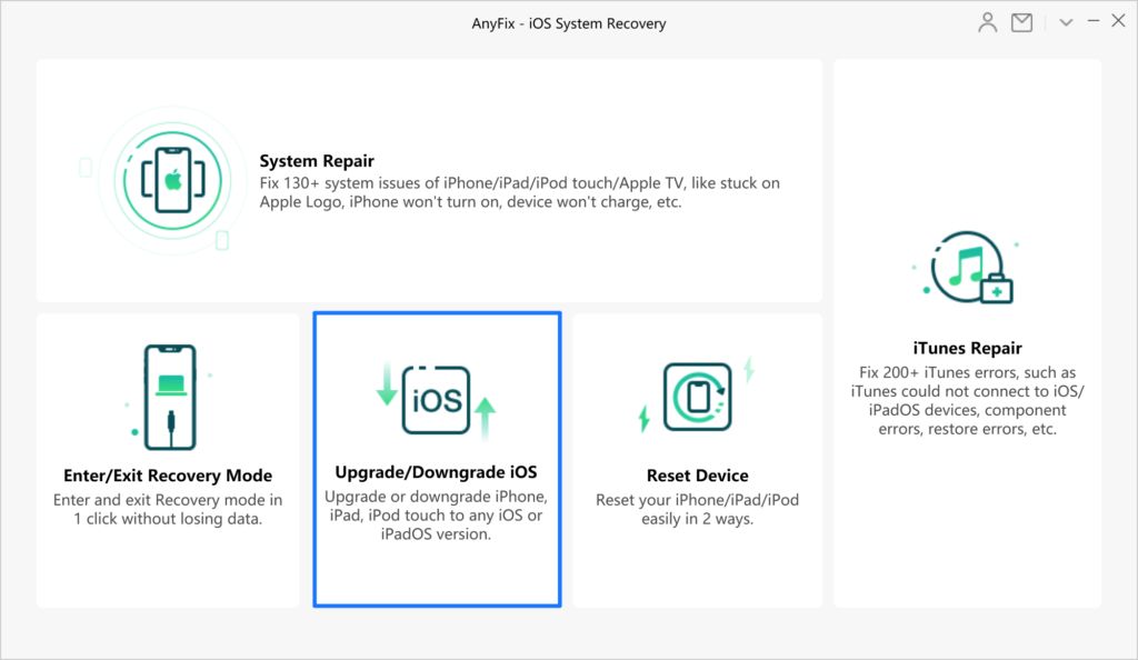 Solucionar problemas de actualización de iOS 15 con AnyFix (tutorial)