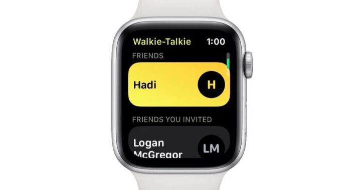 Cómo configurar y usar Walkie-Talkie en Apple Watch