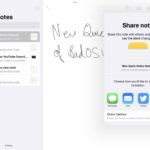 Cómo compartir notas rápidas del iPad con otros