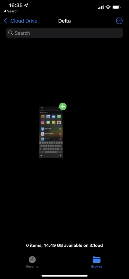 Cómo arrastrar y soltar capturas de pantalla en iOS 15 o posterior