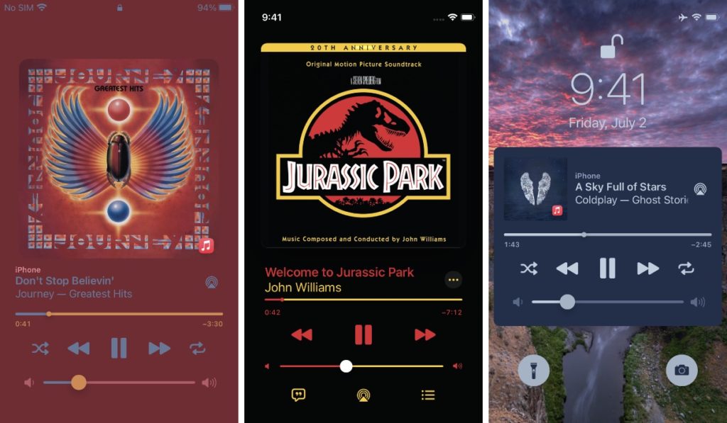 ChromaFlow Tweak colorea la aplicación de música para que coincida con las ilustraciones del álbum