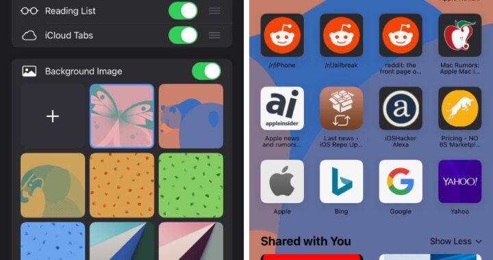 Cómo cambiar la imagen de fondo de Safari en iPhone o iPad