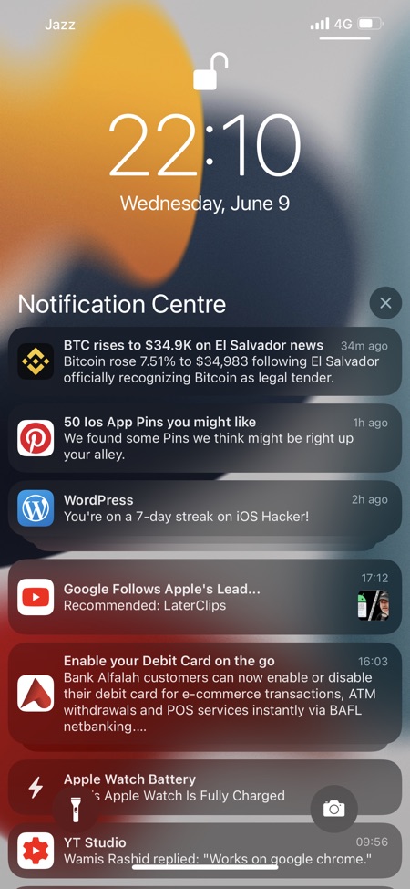 Notificaciones en iOS 15: todas las novedades