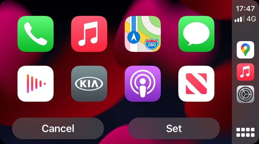 iOS 15 trae 4 nuevos fondos de pantalla para CarPlay