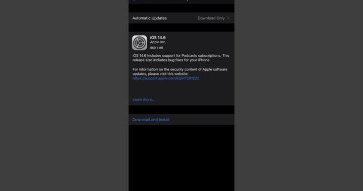 Lanzamiento de iOS 14.6 y iPadOS 14.6, descarga del IPSW aquí