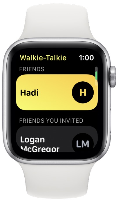 Cómo habilitar la función "Tocar para hablar" del Apple Watch