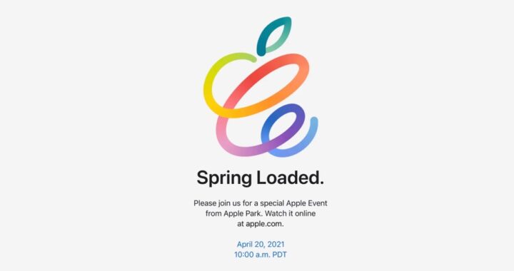 Apple anuncia un evento "Spring Loaded" para el 20 de abril