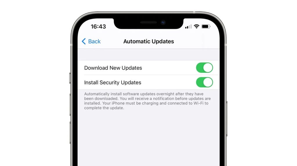 Apple podría permitir a los usuarios de iOS instalar correcciones de seguridad sin actualizar el iOS completo