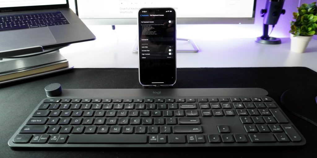 Cómo conectar el teclado externo a un iPhone
