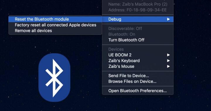 Cómo restablecer el módulo Bluetooth de Mac y arreglar los problemas de conectividad Bluetooth