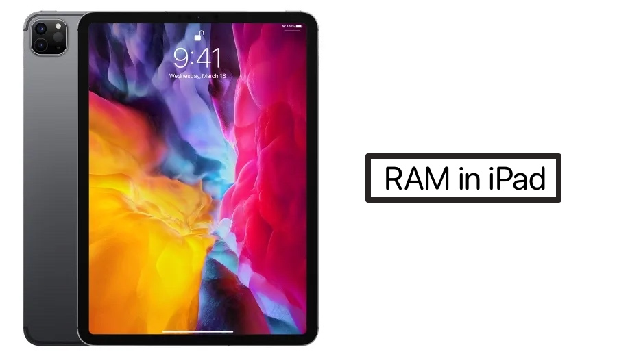 Aquí está la cantidad de RAM que tiene cada modelo de iPad