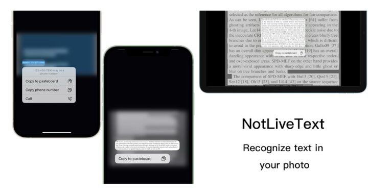 NotLiveText trae la función de texto en vivo de iOS 15 a iOS 14