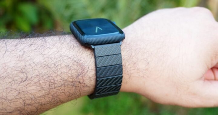 Correa de reloj de fibra de carbono Pitaka y estuche de aire para Apple Watch (revisión)