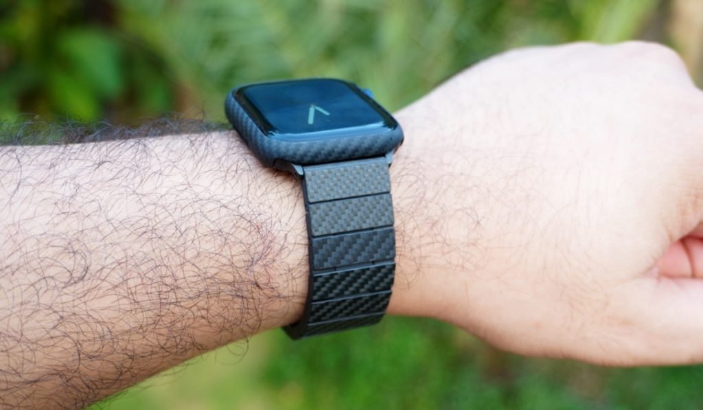 Correa de reloj de fibra de carbono Pitaka y estuche de aire para Apple Watch (revisión)