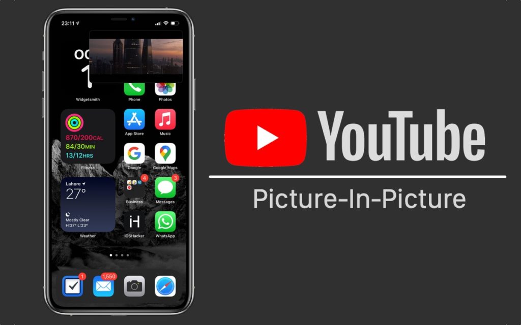 Cómo usar YouTube Picture-In-Picture en iPhone con YouTube Premium
