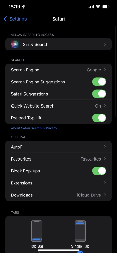 Cómo agregar o eliminar extensiones de Safari en iPhone o iPad