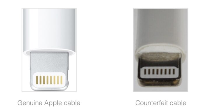 Cómo saber si un cable Lightning de iPhone es genuino o falso