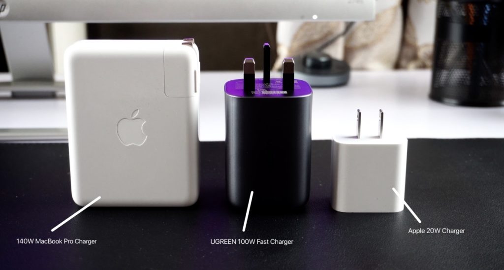 El cargador rápido UGREEN 100W GaN puede cargar MacBook, iPhone, iPad y reloj al mismo tiempo