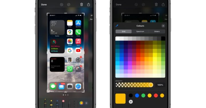 Cómo usar la herramienta de selección de color en la herramienta de marcado de iOS 15