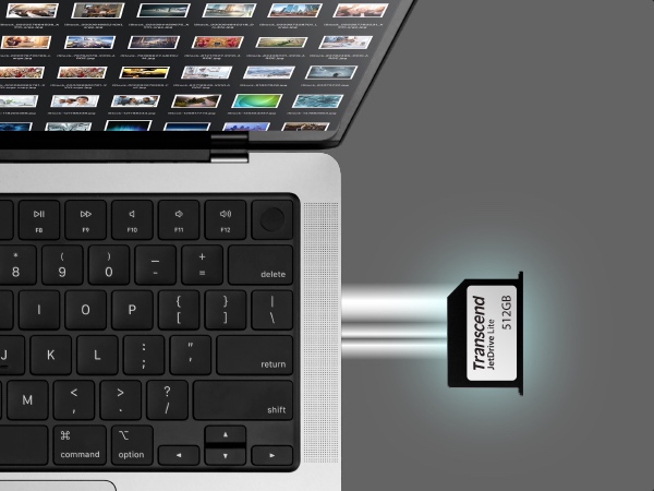 Agregue más almacenamiento a su MacBook Pro 2021 con Transcend JetDrive Lite 330