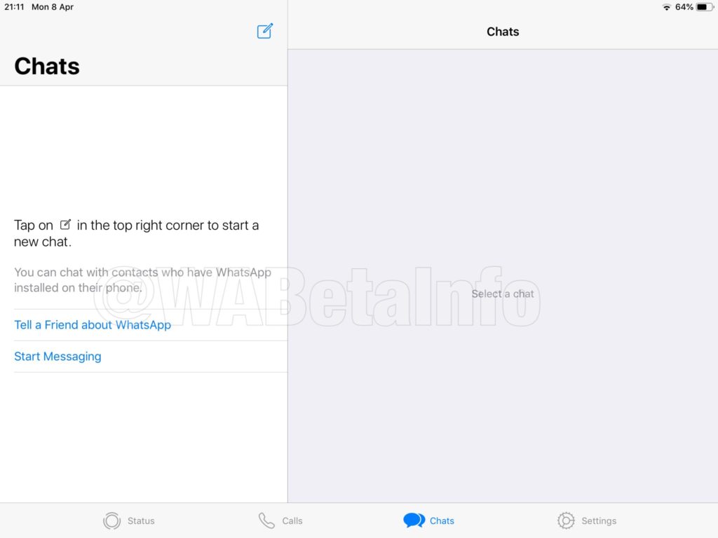 WhatsApp desarrolla una aplicación macOS Catalyst para iPad y Mac