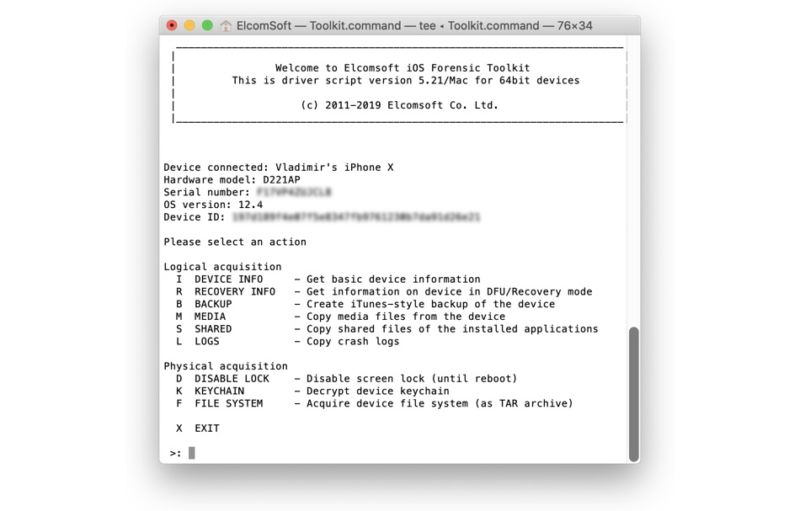 La herramienta forense utiliza el exploit de checkm8 para extraer credenciales de correo electrónico de los iPhones bloqueados