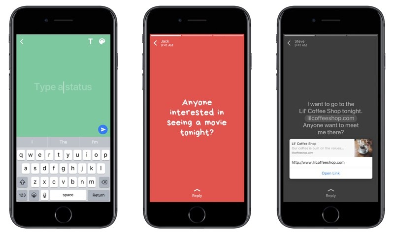 WhatsApp está añadiendo estados basados en texto personalizables a su aplicación iOS