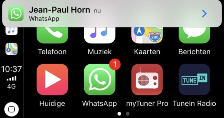 WhatsApp Messenger para iOS ahora es compatible con Apple CarPlay