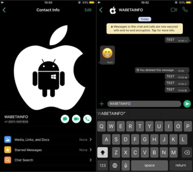 WhatsApp para iPhone podría tener pronto una función de modo oscuro