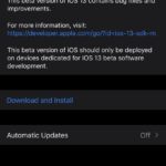 Ya están disponibles iOS 13 e iPadOS 13 Developer Beta 4
